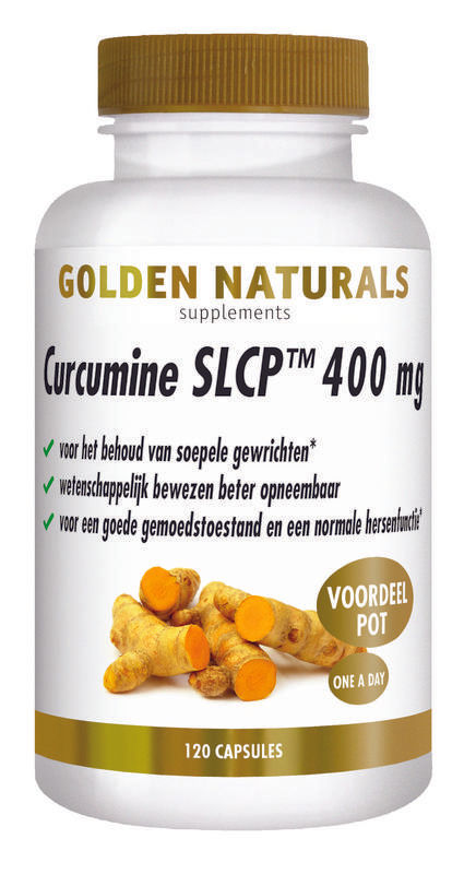 Golden Naturals Curcumine Slcp 400Mg