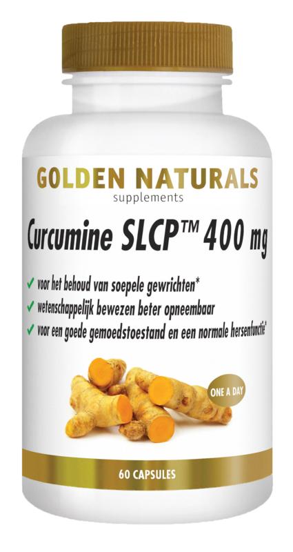 Golden Naturals Curcumine Slcp 400Mg