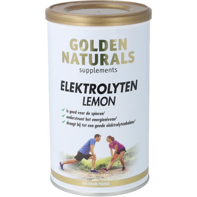 Golden Naturals Elektrolyten Lemon