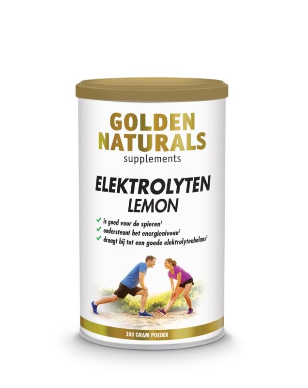 Golden Naturals Elektrolyten Lemon
