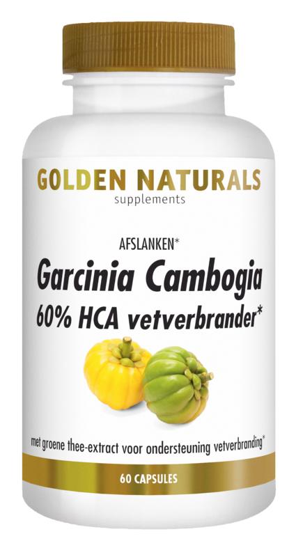Golden Naturals Garcinia Cambogia 60% Hca Vetverbrander