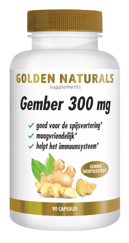 Golden Naturals Gember 300Mg