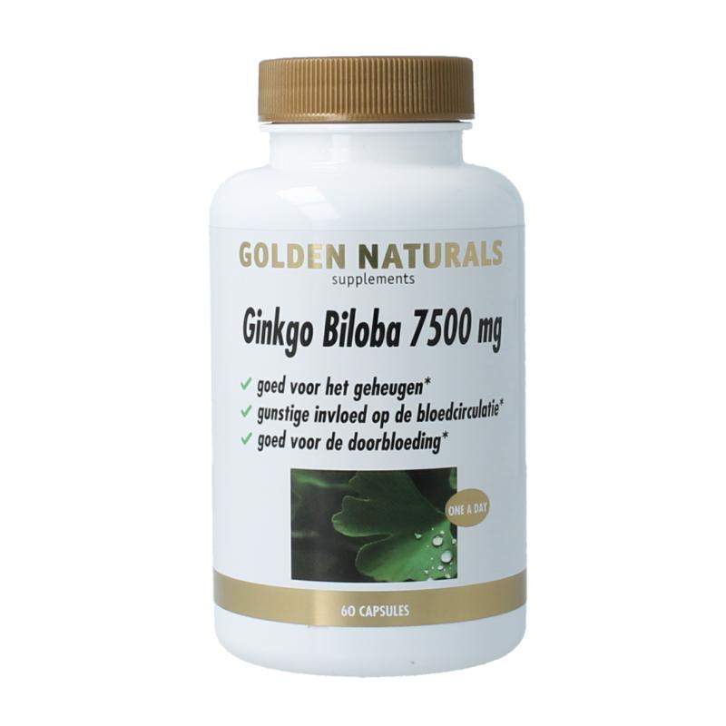 Golden Naturals Ginkgo Biloba 7500Mg