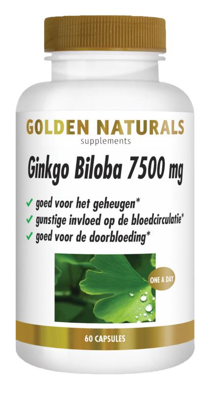 Golden Naturals Ginkgo Biloba 7500Mg