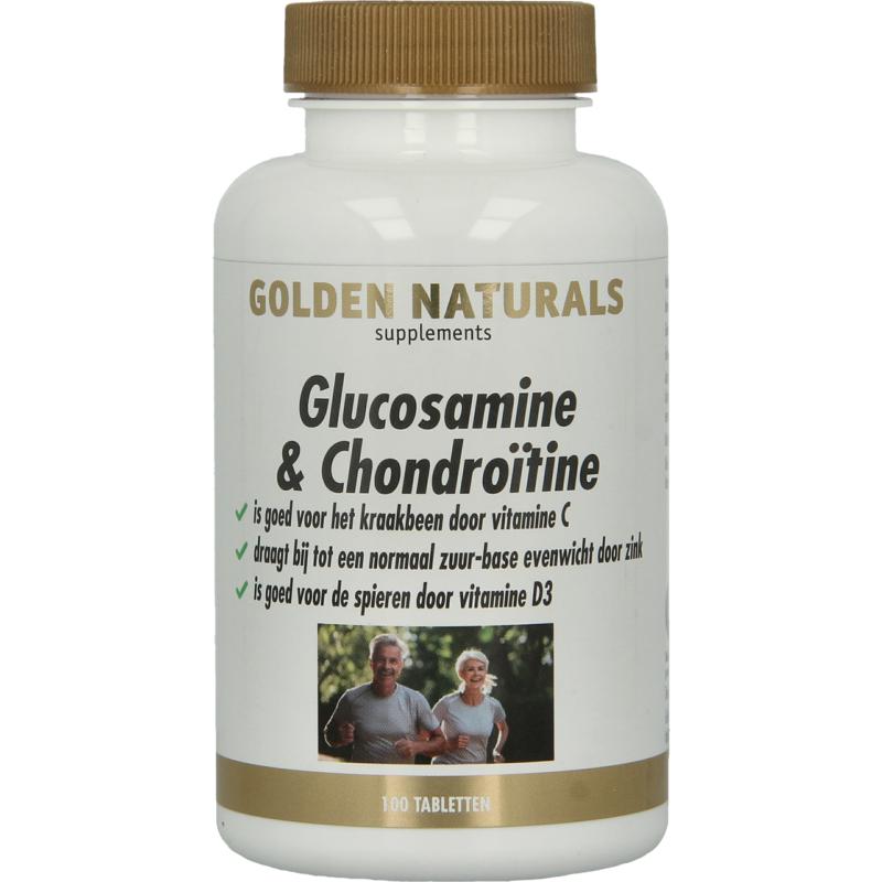 Golden Naturals Glucosamine & Chondroitine
