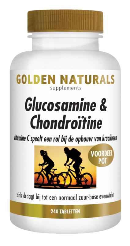 Golden Naturals Glucosamine & Chondroitine