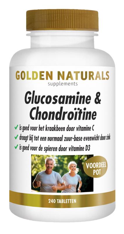 Golden Naturals Glucosamine & Chondroitine