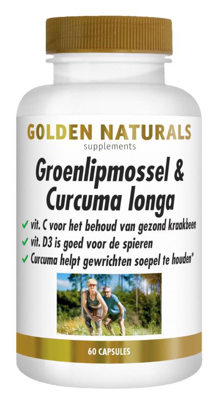 Golden Naturals Groenlipmossel & Curcuma Longa