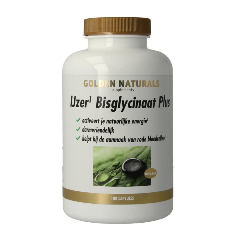 Golden Naturals Ijzer Bisglycinaat Plus