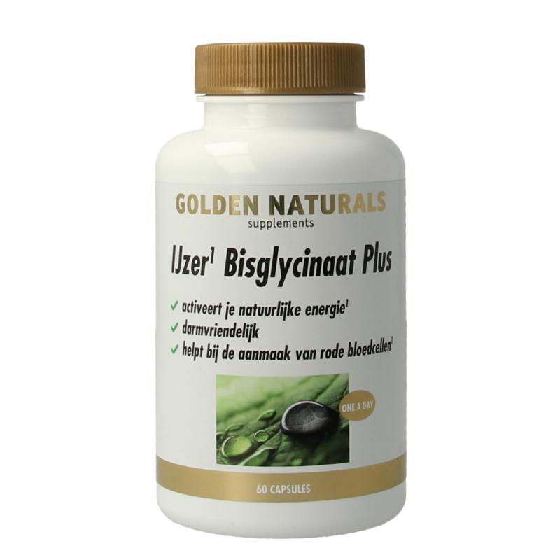 Golden Naturals Ijzer Bisglycinaat Plus
