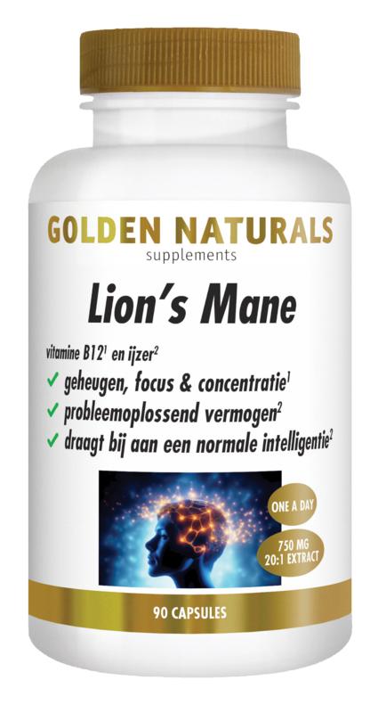 Golden Naturals Lion's Mane