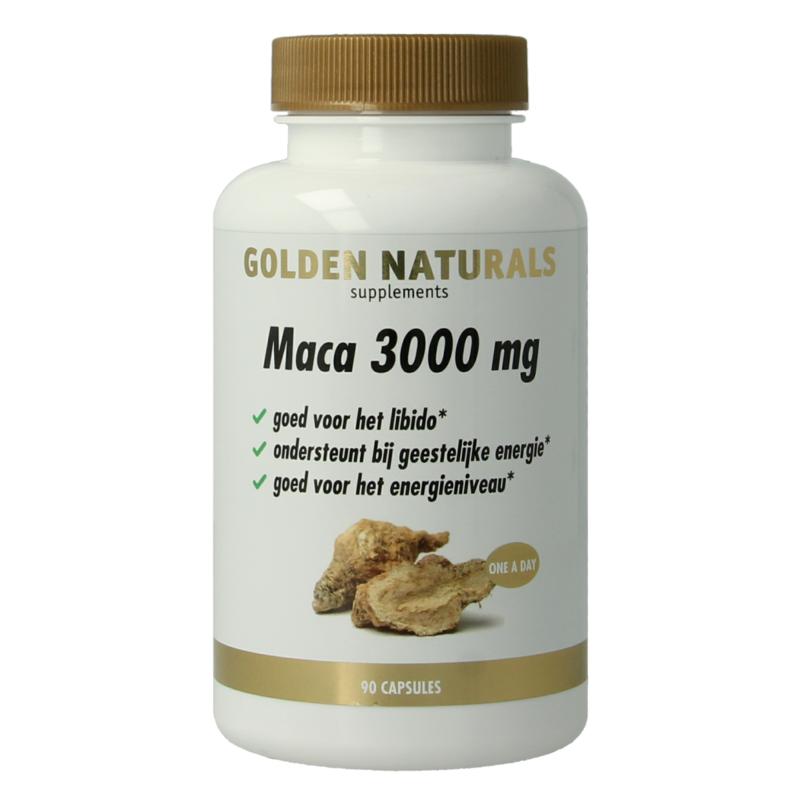 Golden Naturals Maca 3000Mg