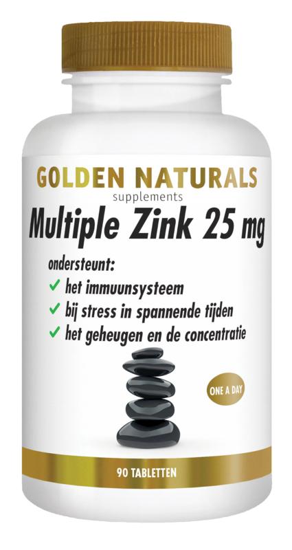 Golden Naturals Multiple Zink 25Mg
