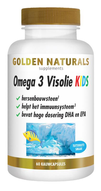 Golden Naturals Omega 3 Visolie Kids
