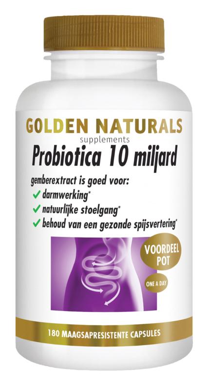 Golden Naturals Probiotica 10 Miljard