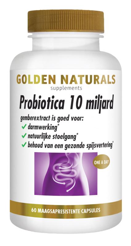 Golden Naturals Probiotica 10 Miljard