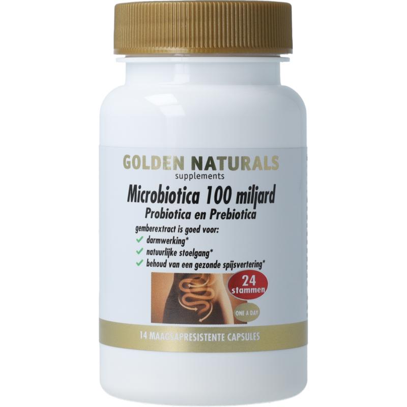 Golden Naturals Probiotica 100 Miljard