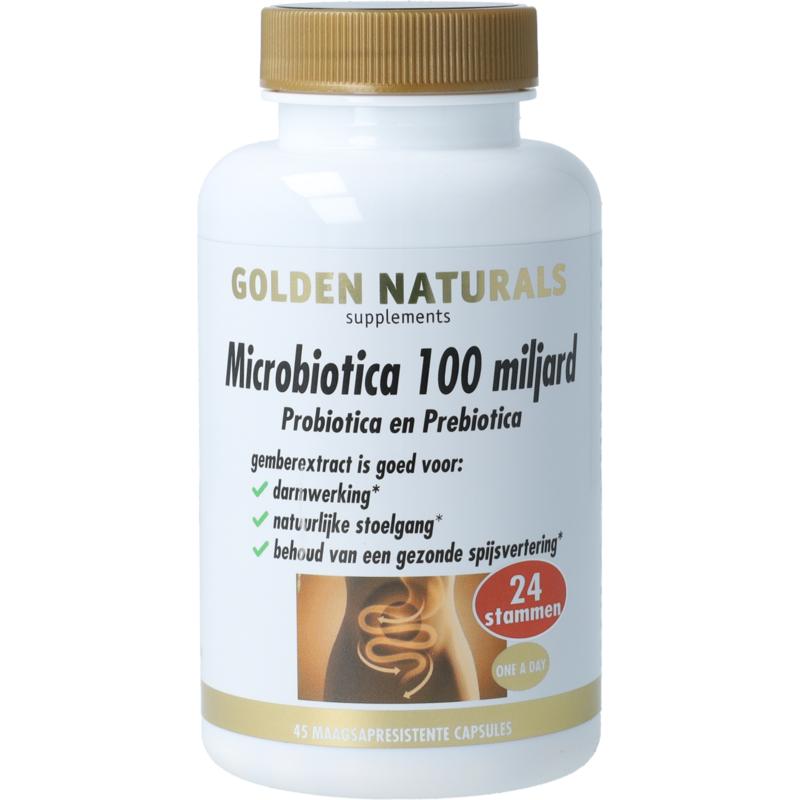 Golden Naturals Probiotica 100 Miljard