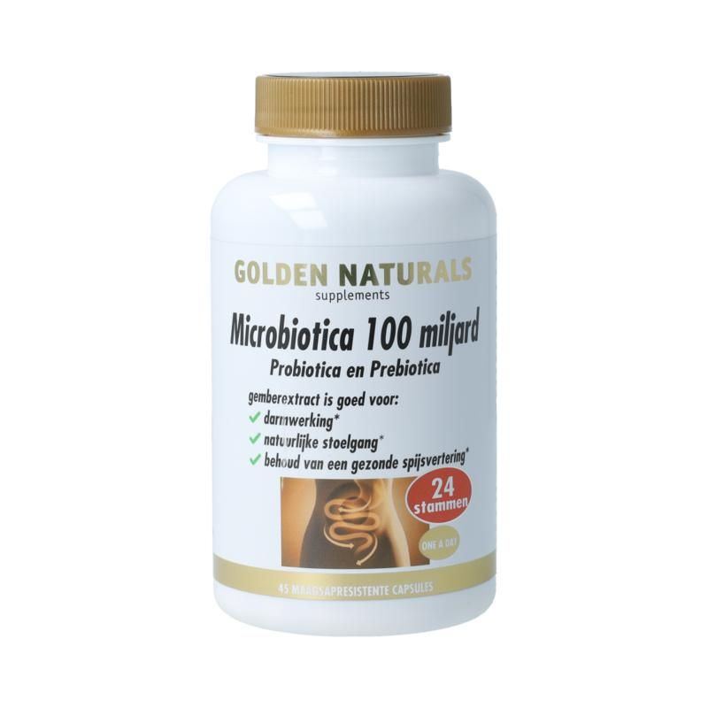 Golden Naturals Probiotica 100 Miljard
