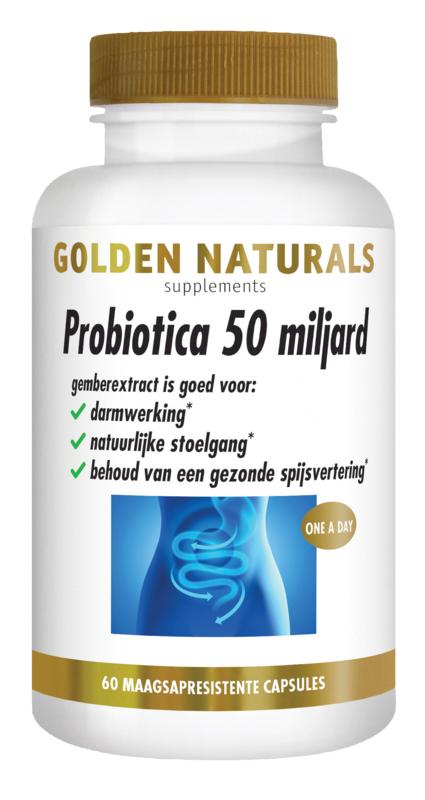 Golden Naturals Probiotica 50 Miljard