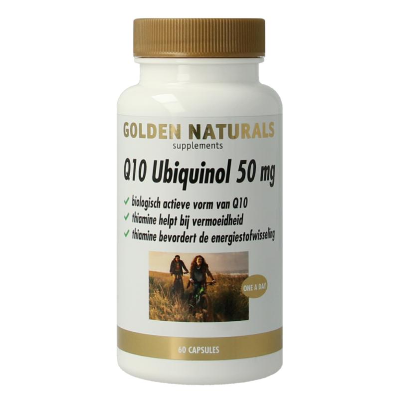Golden Naturals Q10 Ubiquinol 50Mg