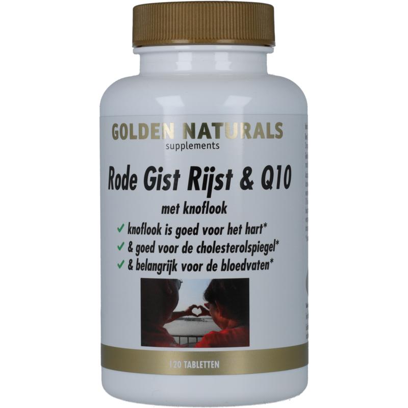 Golden Naturals Rode Gist Rijst & Q10