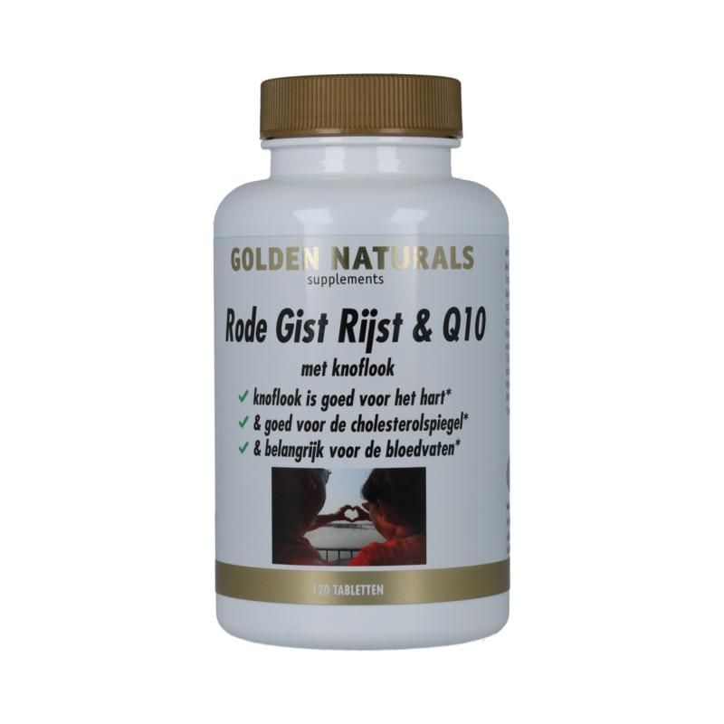 Golden Naturals Rode Gist Rijst & Q10