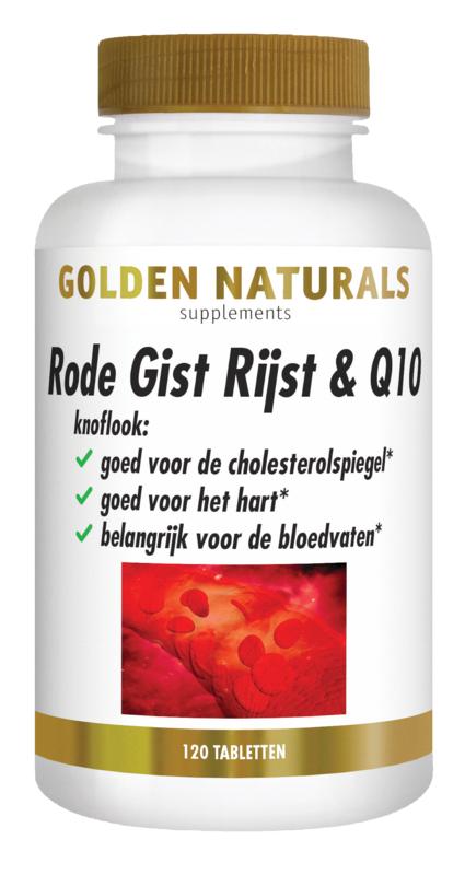 Golden Naturals Rode Gist Rijst & Q10