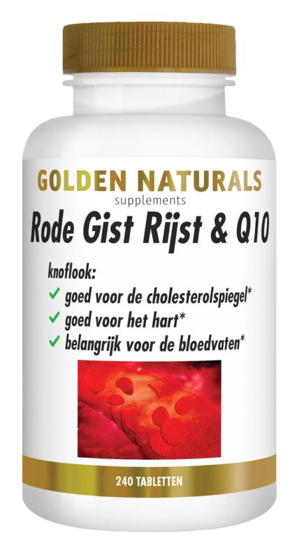 Golden Naturals Rode Gist Rijst & Q10