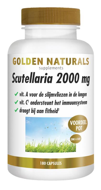 Golden Naturals Scutellaria 2000Mg