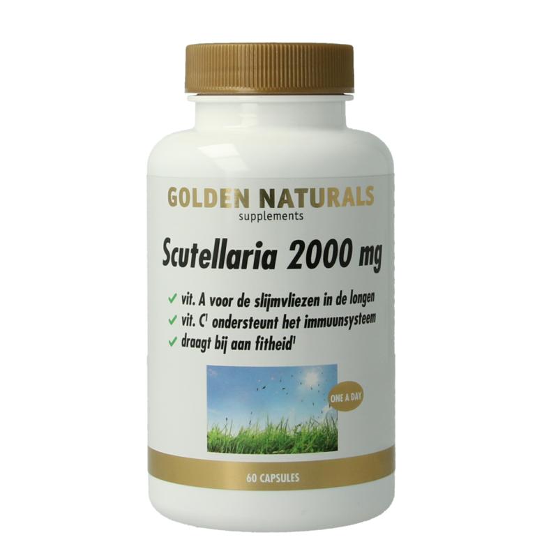Golden Naturals Scutellaria 2000Mg