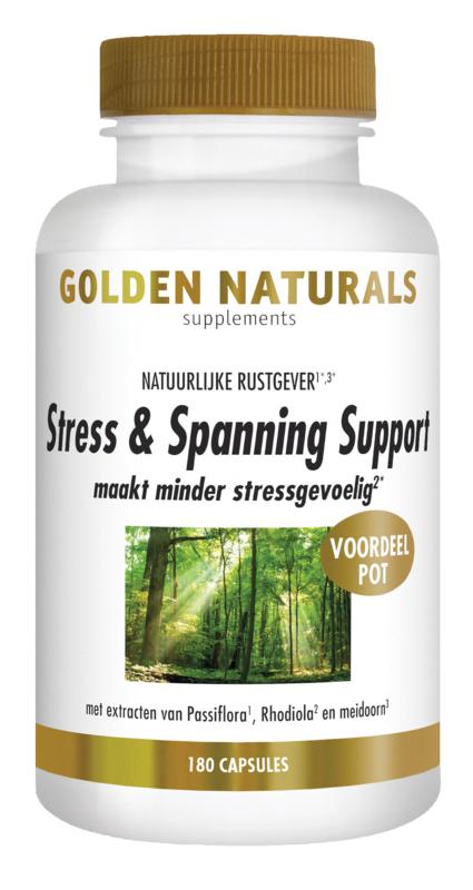 Golden Naturals Stress & Spanning Support