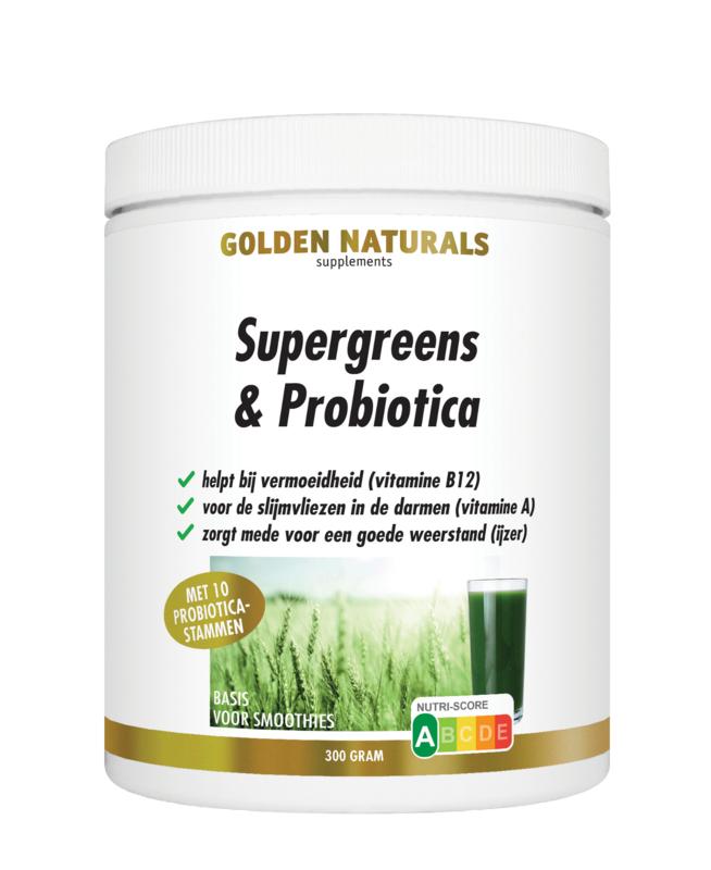 Golden Naturals Supergreens & Probiotica