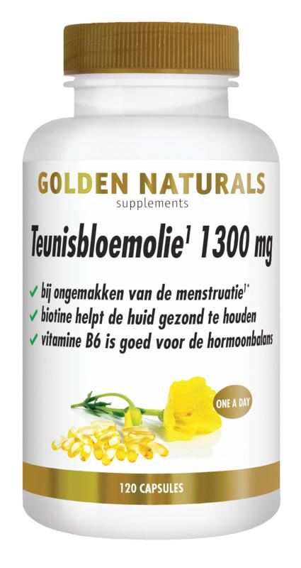 Golden Naturals Teunisbloemolie 1300Mg
