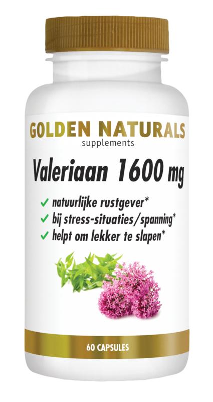 Golden Naturals Valeriaan 1600Mg