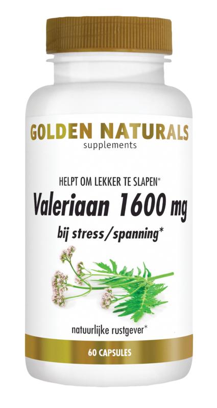 Golden Naturals Valeriaan 1600Mg