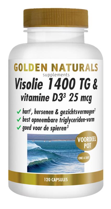 Golden Naturals Visolie 1400 Tg Vitamine D3