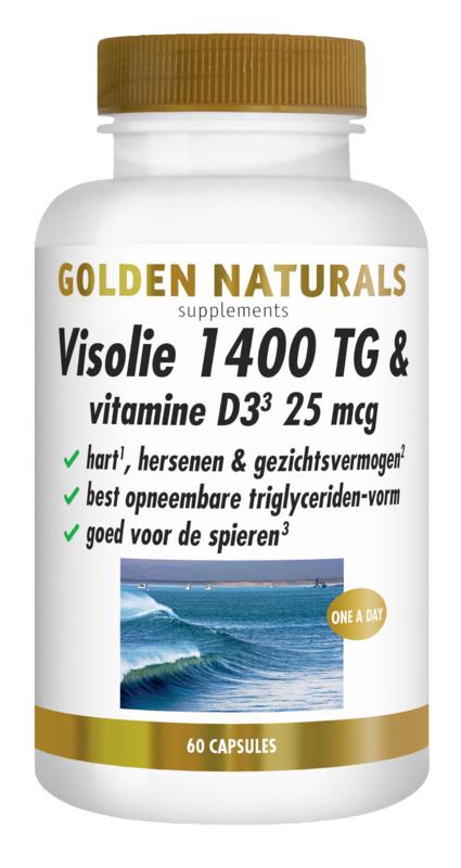 Golden Naturals Visolie 1400 Tg Vitamine D3