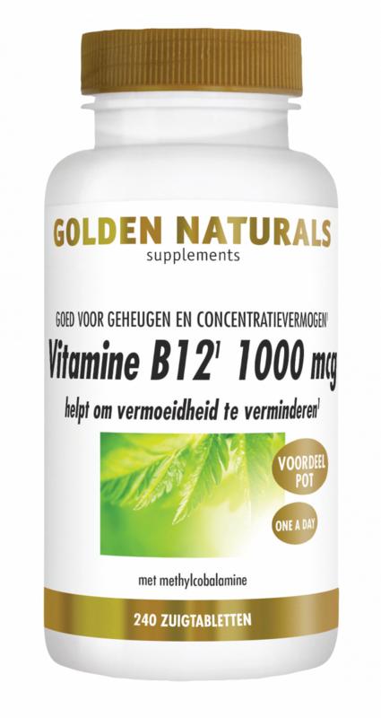 Golden Naturals Vitamine B12 1000Mcg Vegan