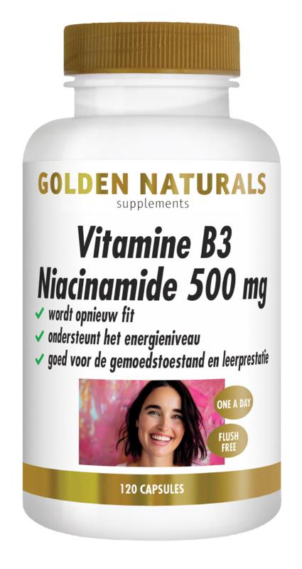 Golden Naturals Vitamine B3 Niacinamide