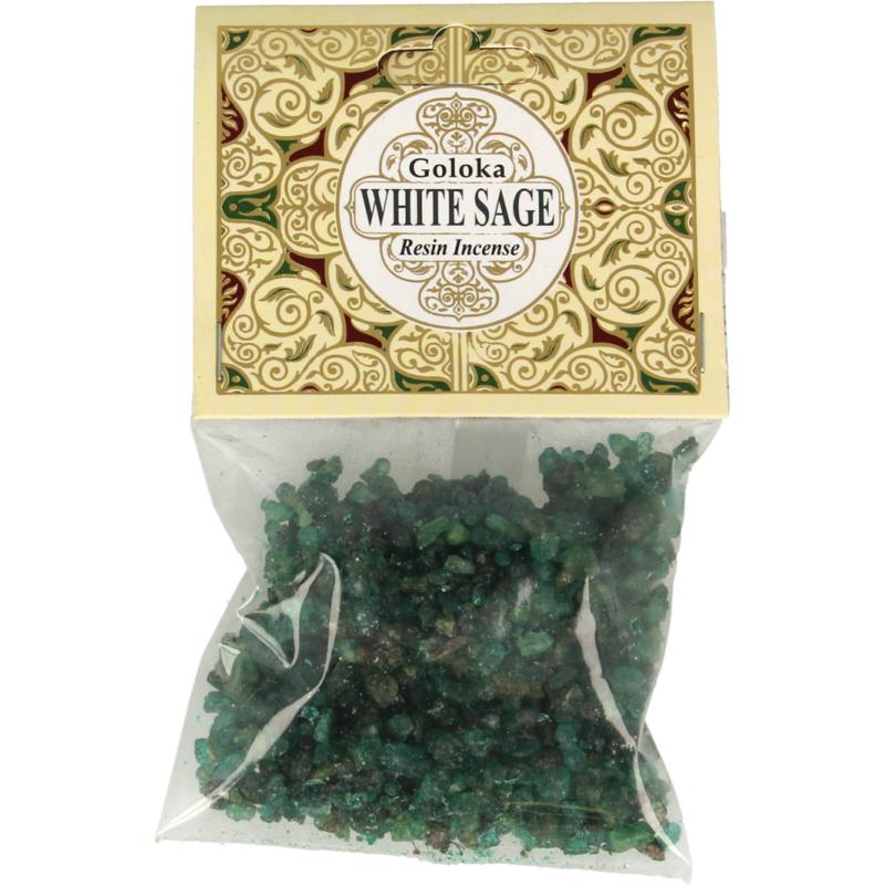Goloka Resin Incense White Sage