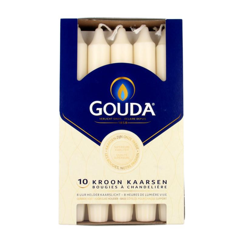 Gouda Kroonkaars Ivoor 20024