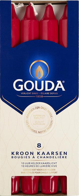 Gouda Kroonkaars Robijnrood 24024