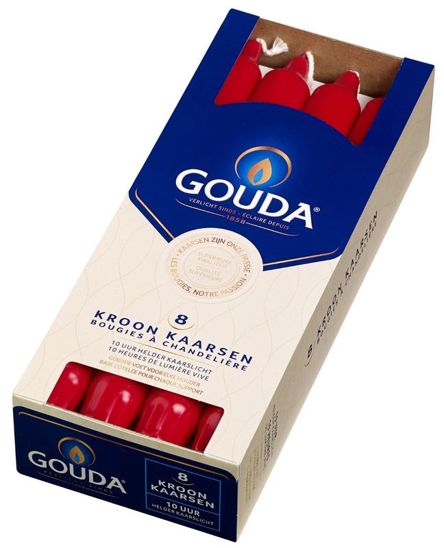 Gouda Kroonkaars Robijnrood 24024