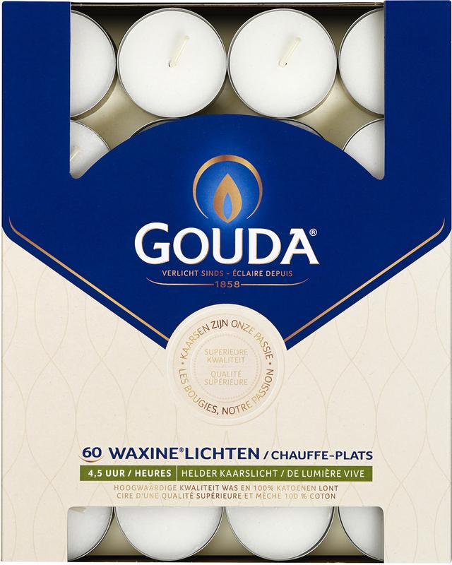 Gouda Waxinelicht 4.5 Uur Wit