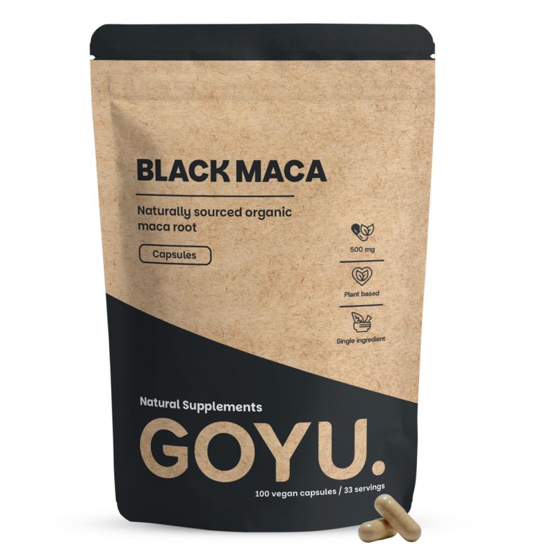 Goyu Zwarte Maca 500Mg Bio