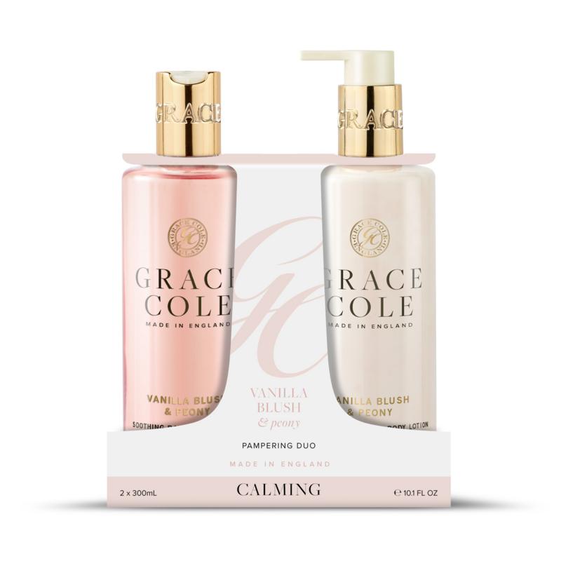Grace Cole Vanilla Blush & Peony Bodycare Duo