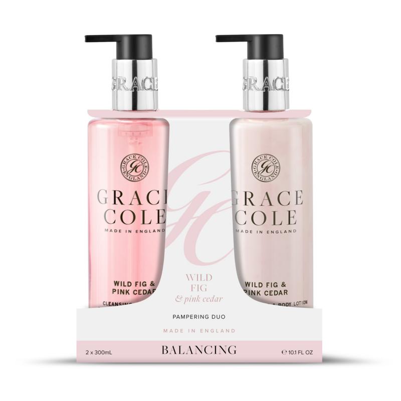 Grace Cole Wild Fig & Cedar Handcare Duo