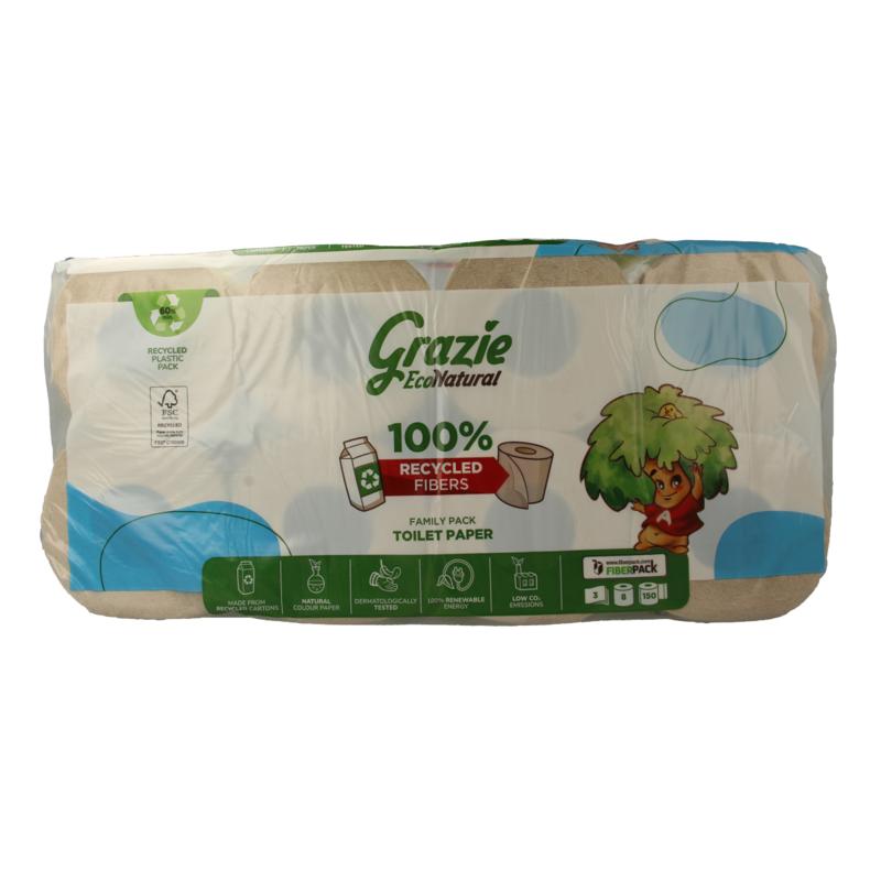 Grazie Natural Toiletpapier 3-Laags