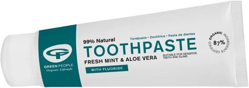 Green People Fresh Mint & Aloe Vera Fluoride Toothpaste